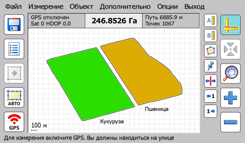 Агрометр 3 поколения - система замера и учета полей. Агрометр 3 версии